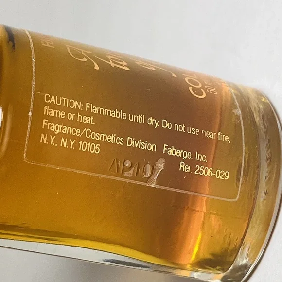 A Touch Of Class Cologne 1.6 FL OZ By Faberge Splash Rose Gold‎ Bottle - Picture 3 of 5